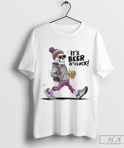 Official Skeleton It’s Beer O’clock T-Shirt