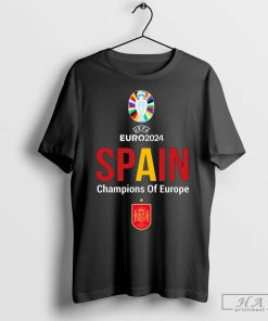 Official Spain Champions Of Europe Shirt 2024 Spain Champions T Shirt Spain Euro 2024 Champions Shirt