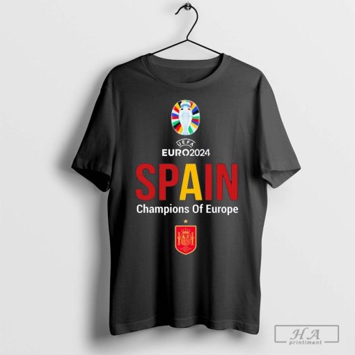 Official Spain Champions Of Europe Shirt 2024 Spain Champions T Shirt Spain Euro 2024 Champions Shirt