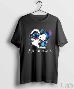 Stitch And Snoopy Peanuts Best Friends T-shirt