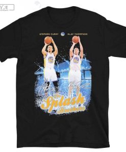 Official The Splash Brothers Stephen Curry Klay Thompson Signature Shirt