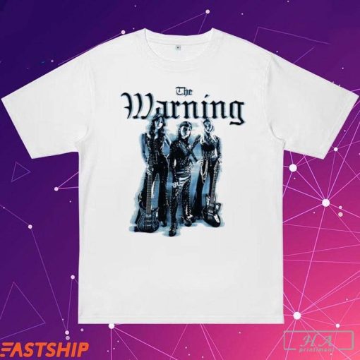 Official The Warning Blue Fade 2024 T-Shirts