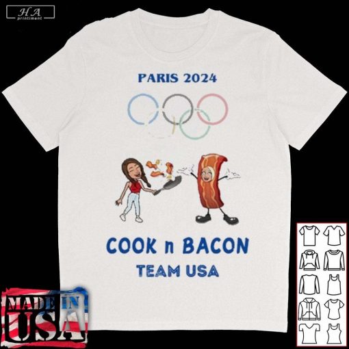 Paris 2024 Cook N Bacon Team USA Shirt