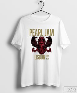 Pearl Jam July 13 2024 Lisbon Portugal Passeio Marítimo de Algés T-Shirt