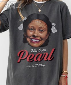 Pearl Movie T-Shirt, Vintage Horror Movie Graphic Shirt, Ti West Mia Goth Faded Garment Dyed Streetwear, Ari Aster A24 Films Pearl Tee