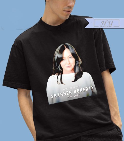 RIP Shannen Doherty 1971-2024 photo shirt