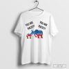 Republican Party vs Democratic Party you are racist shirt