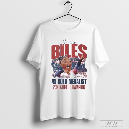 Simone Biles 4x Gold Medalist 23x World Champion T-shirt