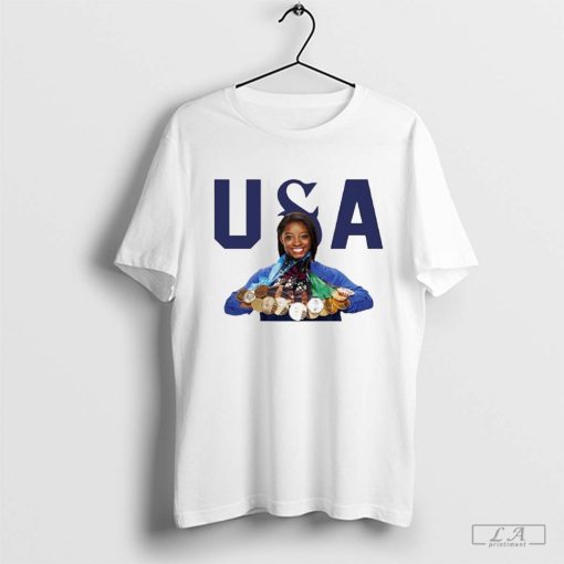 Snoop Dogg Simone Biles Olympics Paris 2024 Shirt