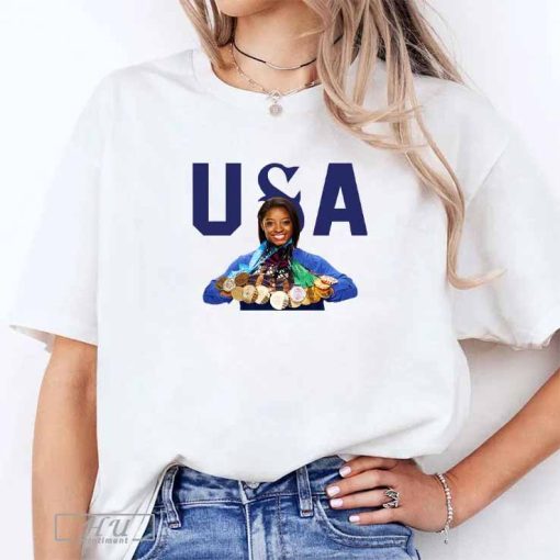 Snoop Dogg Simone Biles Olympics Paris 2024 Shirt