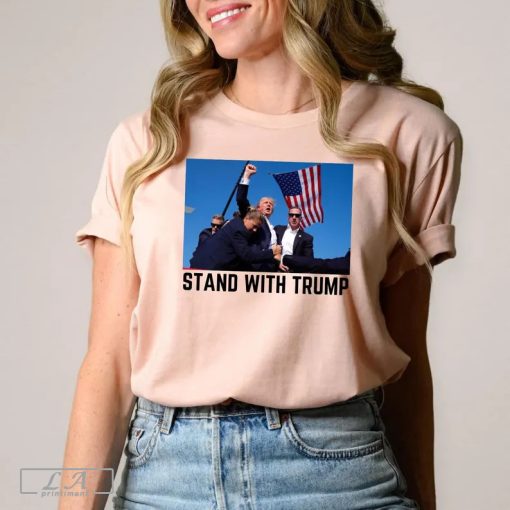 Stand With Trump Shirt, They Missed, Trump Rally Shirt, The Return Make America Great Again T-shirt