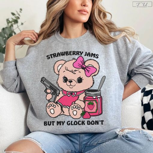 Strawberry Jams But My Glock Don't Shirt, Strawberry Jams Tee