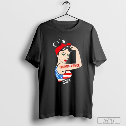 Strong Girl Trump Vance 2024 Make American Shirt