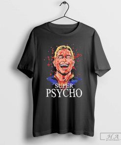 Super Psycho Homelander From The Boys In The Style Of Patrick Bateman T-Shirt