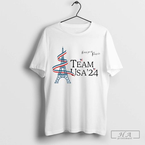 Team USA Bonjour Paris Olympic Games shirt