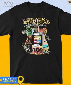 The Blacks Ever Peas 30th Anniversary Collection Signatures shirt