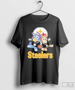 The Bluey Pittsburgh Steelers Logo Shirt