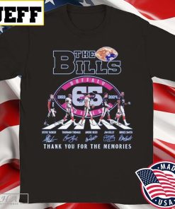 The Buffalo Bills 1959-2024 Thank You For The Memories T-Shirt
