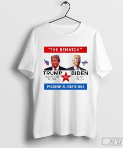 The Rematch Donald Trump vs Joe Biden Presidential Debate 2024 T-shirt