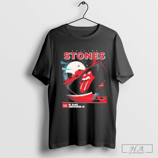 The Stones At BC Place In Vancouver BC On July 5 2024 Hackney Diamonds Tour Vintage T-Shirt