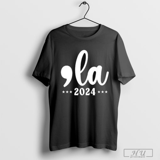 Top Comma-La Kamala Harris 2024 T-Shirt