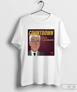 Top Countdown with Keith Olbermann 2024 T-shirt