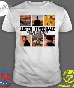 Top Justin Timberlake Everything I Thought It Was Forget Tomorrow 2024 Tour T-Shirt