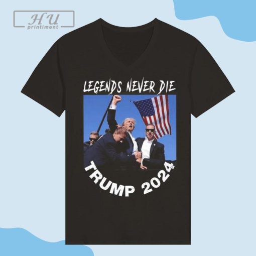 Trending Legends Never Die Trump 2024 T-shirt