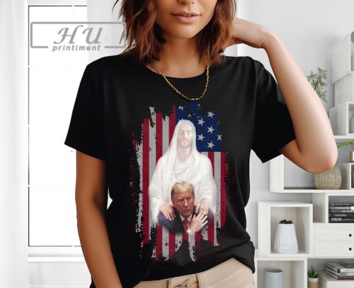 Trump Assassination T-Shirt, Donald Trump Shooting Tee, Jesus Is The Savior Shirt, Veteran Trump Tee, Make America Great Shirt