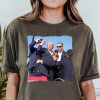 Trump Shot Shirt, Patriot Trump Shirt, Trump Support Tee, Trump Dad, Republican Gift