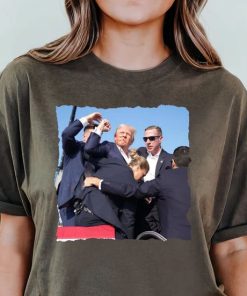 Trump Shot Shirt, Patriot Trump Shirt, Trump Support Tee, Trump Dad, Republican Gift