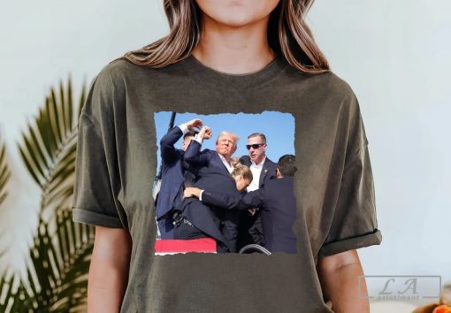 Trump Shot Shirt, Patriot Trump Shirt, Trump Support Tee, Trump Dad, Republican Gift