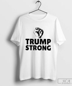 Trump Stronger 2024 Shirt Trump Strong Rally Shooting Survivor Gun Shot T-Shirt