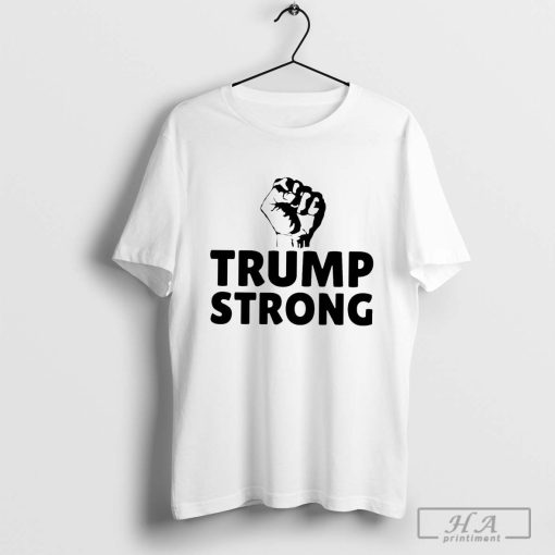 Trump Stronger 2024 Shirt Trump Strong Rally Shooting Survivor Gun Shot T-Shirt