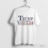 Trump Vance Shirt Donald Trump Vance 2024 T Shirt Make America Great Again Shirt Trump Shooter Shirt Trump 2024 Shirt