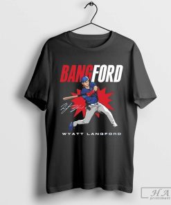 Wyatt Langford Wyatt Bangford Signature shirt