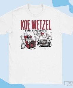 2024 Koe Wetzel Damn Near Normal Tour T-shirt