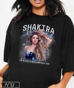 2024 Shakira Tour Shirt, Las Mujeres Ya No Lloran World Tour T-shirt, Graphic T-shirt, Unisex Shirt, Shakira Concert Group Shirt