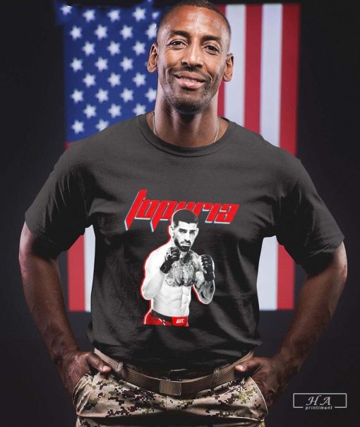 2024 UFC Ilia Topuria pose shirt