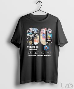 60 Years Of 1964-2024 The Who Thank You For The Memories T-Shirt