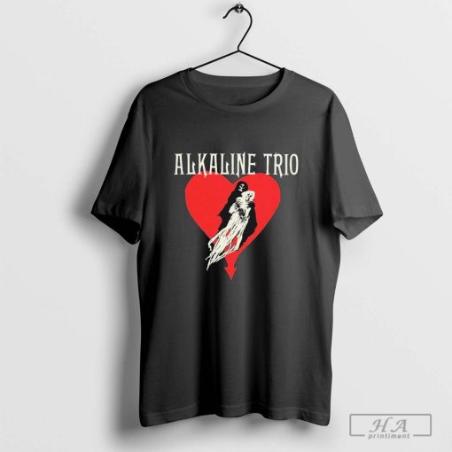 Alkaline Trio Heart Swept Heart T-shirts