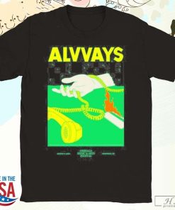 Alvvays August 4 2024 Osheaga Music & Arts Festival T-shirt