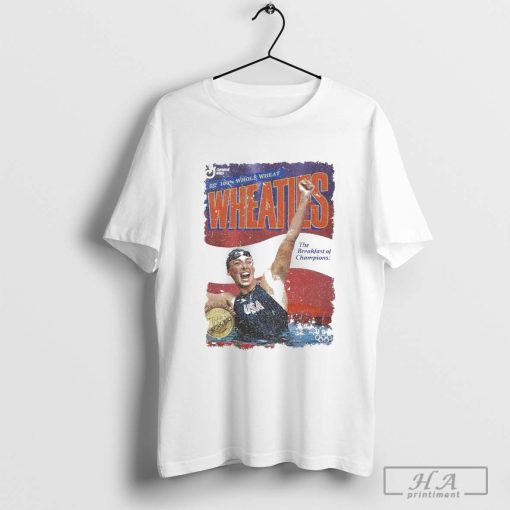 Amy Van Dyken Whole Wheat Wheaties The Breakfast Of Champions USA Olympics 1996 T-Shirts