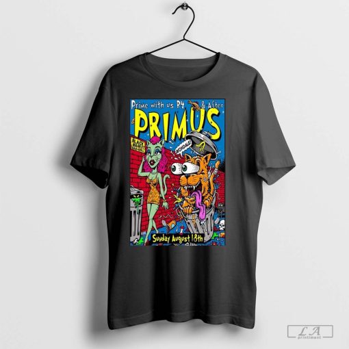 Aug 18 2024 Avondale Brewing Company Birmingham AL Primus Poster Shirt