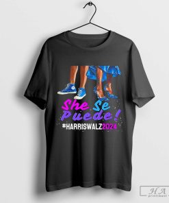 Awesome Chucks and Heels She Se Puede Harris Walz 2024 Shirt