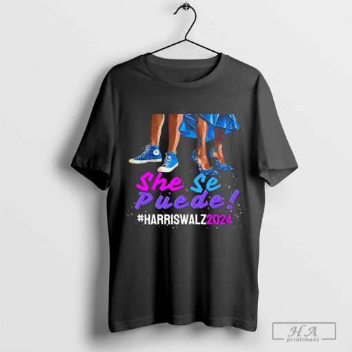 Awesome Chucks and Heels She Se Puede Harris Walz 2024 Shirt