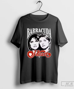 BARRACUD Heart Band T-Shirt, Band Heart T Shirt, Circa T Shirt, 70s Clothing, Heart Band Shirt, Band Music T-Shirt, Gift For Men And Women