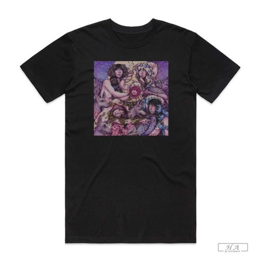 Baroness Purple 1 Album Cover T-Shirt Black