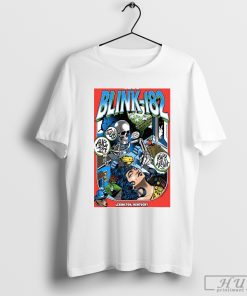 Blink-182 Aug 1st 2024 Lexington, Kentucky Event Poster Shirt