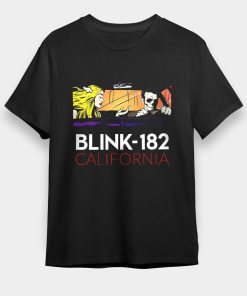 Blink 182 T Shirt Music For Lonely Nights Band Logo Official Mens Black